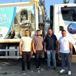 Aksu Belediyesi’nden Korkuteli’ye çöp kamyonu desteği