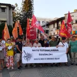 Antalya’da NATO protestosu: “Tüm tutsaklar serbest bırakılsın!”