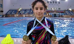 11 yaşında dünyada birincisi olan minik yüzücünün hedefi, milli takım