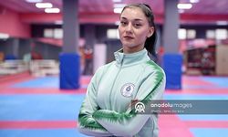 Milli tekvandocu Serra Yağmur'un hedefi altın madalya