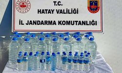 Sahte içki üretimine darbe: 1993 litre sahte içki ele geçirildi