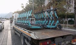 325 scooter Antalya trafiğinden men edildi