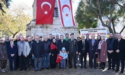 Antalya'da, Kıbrıs'ın kahraman kurucuları anıldı