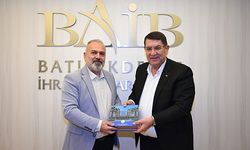 Başkan Dere'den, BAİB Başkanı Çavuşoğlu'na ziyaret