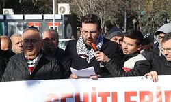 Burdur'da 'Şehitlere Rahmet, İsrail'e Lanet' mitingi düzenlendi 