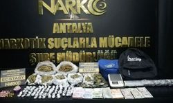 Antalya Polisi, Haziran ayında 50 kilogram uyuşturucu madde ele geçirdi