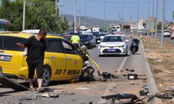 Mersin'de trafik kazası: 5 yaralı