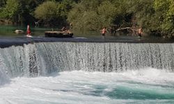 Manavgat Şelalesi'nde tehlikeli serinleme