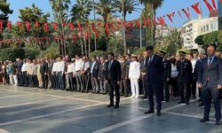 Alanya'da 30 Ağustos Zafer Bayramı'nın 101. yıl dönümü görkemli bir törenle kutlandı