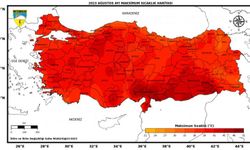 Türkiye 53 yılın en sıcak ikinci ağustos ayını yaşadı