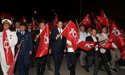 Kaş'ta Cumhuriyetin 100. yılı dolu dolu kutlandı