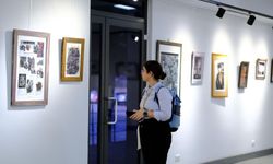 ‘Atatürk’ün Sonsuzluk Yolculuğu’ sergisi sanatseverlerin ilgi odağı oldu