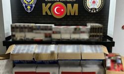 Antalya İl Emniyet Müdürlüğü ekiplerinden telefon ve tütün kaçakçılarına operasyon