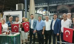 İYİ Parti Kepez'den hal ziyareti