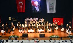 Engelsiz çocuklar yöresel oyunlarla Atatürk'ü andı