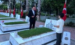 İyi Parti Milletvekili Aykut Kaya, Uncalı Şehitliği’ni ziyaret etti