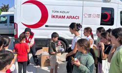 Serik Bilim Festivali’nde Türk Kızılay’ı çocukların mutluluğuna ortak oldu