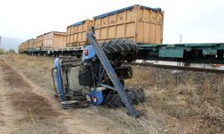 Afyon’da tren kazası! Trenin çarptığı traktörde 1 ölü, 1 yaralı…