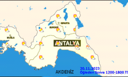  20 Kasım Pazartesi günü Antalya hava durumu nasıl olacak?