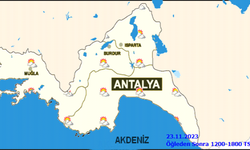 23 Kasım Perşembe günü Antalya hava durumu nasıl olacak?
