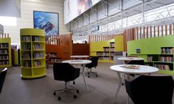 Antalya Havalimanı'nda 2 bin 450 eserle kütüphane hizmete açıldı