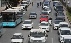 Antalya’da araç sayısı arttı