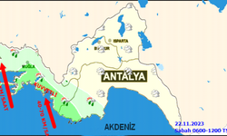 22 Kasım Çarşamba günü Antalya hava durumu nasıl olacak?