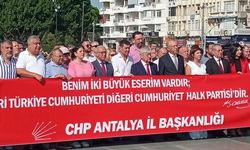 CHP 100 yaşında… Antalya’da görkemli kutlama