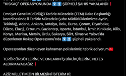 26 ilde DEAŞ operasyonu! Aralarında Antalya da var…