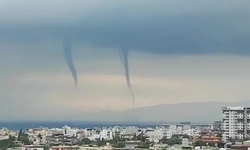 İskenderun Körfezi'nde hortum oluştu