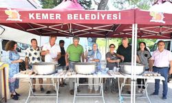 Kemer'de aşure gelenekleri coşkuyla sürdürülüyor