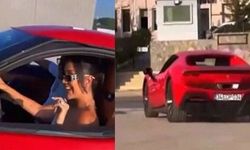 Dilan Polat'ın o meşhur kırmızı Ferrari'sine el kondu!