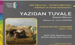 'Yazıdan Tuvale' semineri 10 Ağustos’ta yapılacak