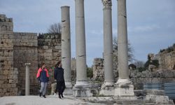 Perge Antik Kenti, geçen yıl 56 bin 28 kişiyi ağırladı