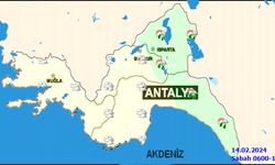 14  Şubat Çarşamba günü Antalya hava durumu nasıl olacak?
