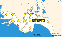 19 Şubat Pazartesi günü Antalya hava durumu nasıl olacak?