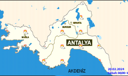 20 Şubat Salı günü Antalya hava durumu nasıl olacak?