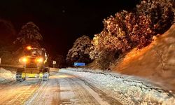 Antalya’nın o bölgesinde şiddetli kar yağışı var!