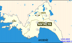 Antalya Hava Durumu: 17 Mart Pazar günü ilçelerde detaylı hava durumu...
