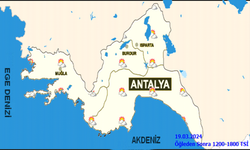 Antalya Hava Durumu: 19 Mart Salı günü ilçelerde detaylı hava durumu...
