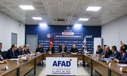 Antalya AFAD'da 'Seçim Güvenliği' toplantısı!