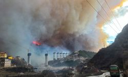Çin’de yangın felaketi 11 kasaba tahliye edildi