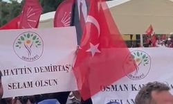 CHP Alanya mitinginde  açılan DEM Parti pankartının sırrı!  Provokasyon amaçlı mı?