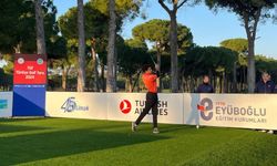 Antalya'da Golf Turnuvası'nda Cem Başpınar birinci oldu