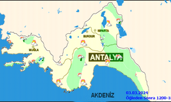 Antalya Hava Durumu: 3 Mart Pazar günü ilçelerde detaylı hava durumu...