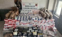 Jandarmadan Manisa'da milyonluk tütün operasyonu!