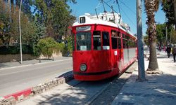 Antalya’da Nostalji Tramvay test sürüşü başladı