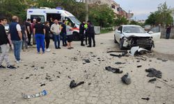 Edirne’de 14 yaşındaki çocuk kaza yaptı: 3 yaralı