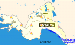 Antalya Hava Durumu: 28 Nisan Pazar günü ilçelerde detaylı hava durumu...