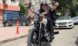 Adana'da motosiklet tutkunu adam modifiyede çığır açtı